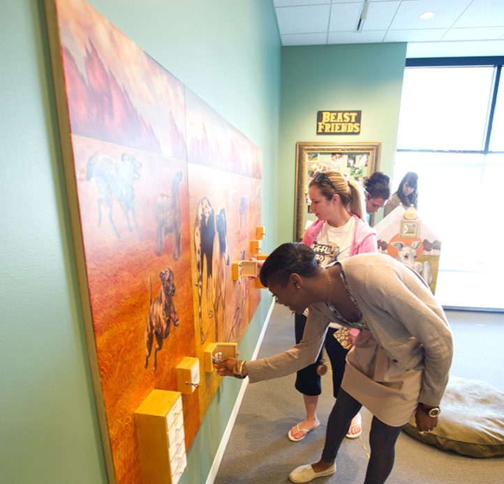 Art educators at the Burchfield Penney Art Center