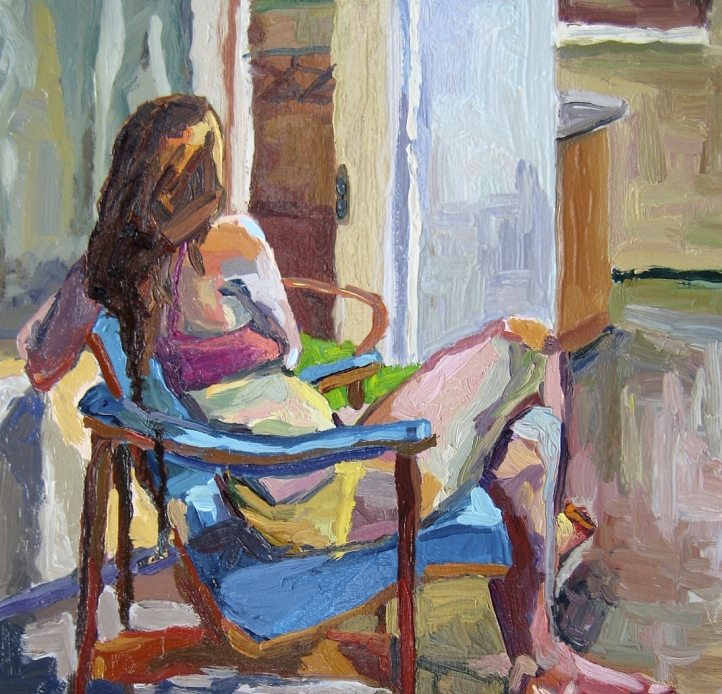 Painting by Sarah Westfall