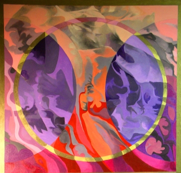 Robert Curtis Wilson painting - A Question of Separation