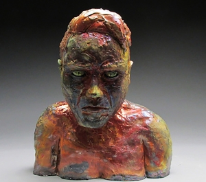 Ceramic piece by Liam Calhoun