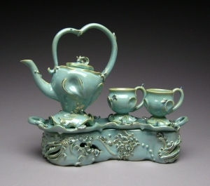 Ceramic piece by Leeann Catanzaro