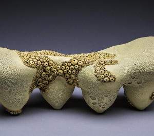 Ceramic piece by Emily Chamberlain