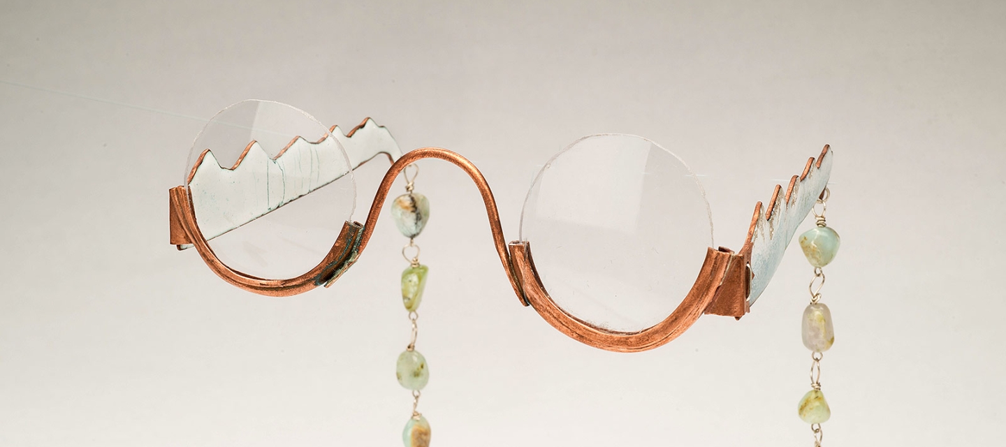 Jewelry eye glasses